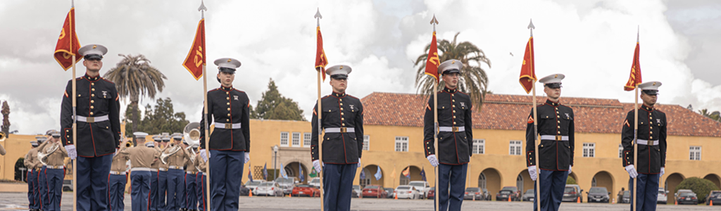 Marine Corps in formation